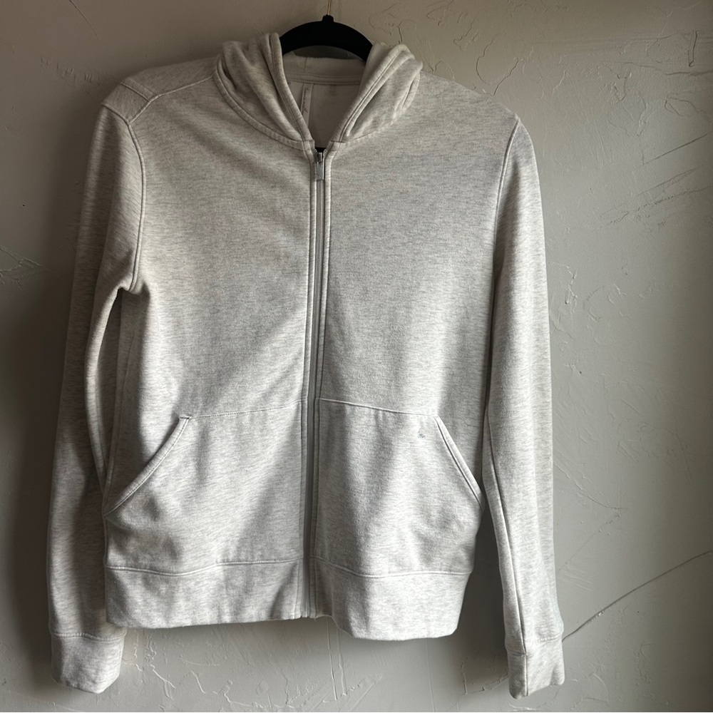 Travis Mathews Women’s Full Zip Light‎ Heathered Grey Hoodie Sz XS